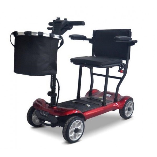 Elektrinis keturratis suaugusiems ir senjorams EasyGo 270W (Raudonas)